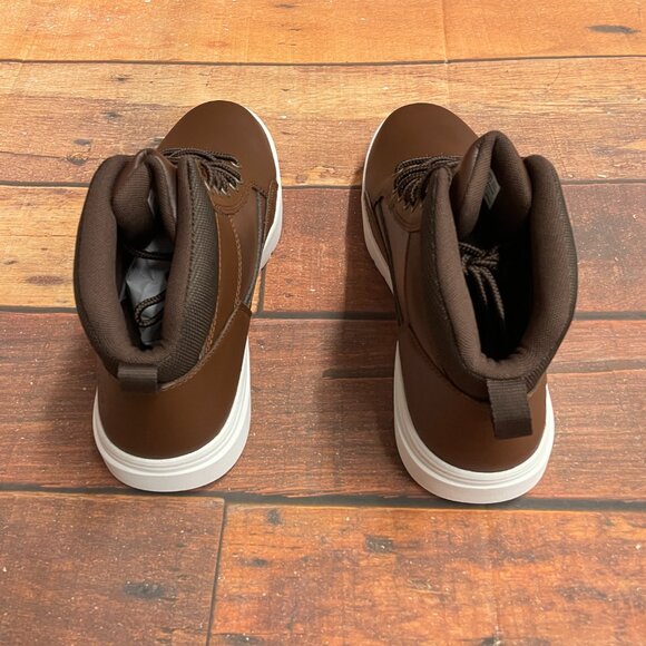 Timberland Men's Allston Brown Mid Full Grain Sneaker Boots - Picture 4 of 6